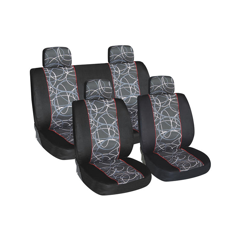 LF-81082 Front Rear Protector Pad Mat Leather Car Seat Cover Set