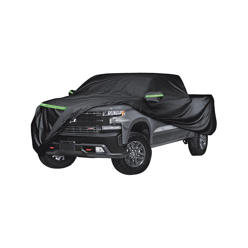 LF-81009 Heavy-duty Full Car Cover with Drive Door Zipper for Jeep