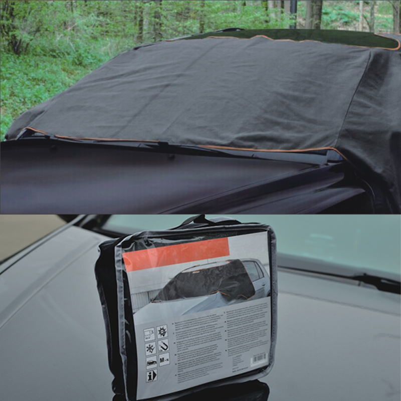 LF-81047 Universal Car Windshield Reversible Magnetic Sun Shade