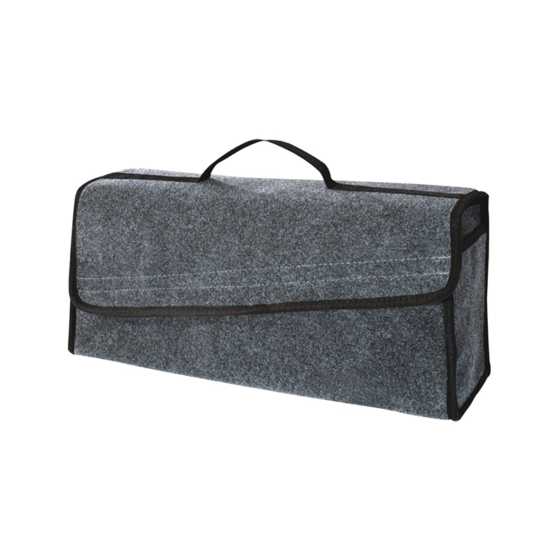 LF-81037 Grey Felt Folding Non Slip Car Trunk Organizer